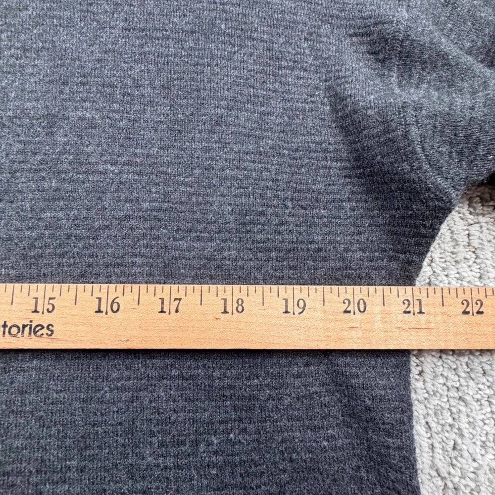 Lululemon Sweater Womens Size 10 Gray Crewneck Ribbed Knit‎ Long Sleeve Pullover - Picture 5 of 7